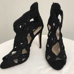 Zara Basic Collection Black Heeled Sandal